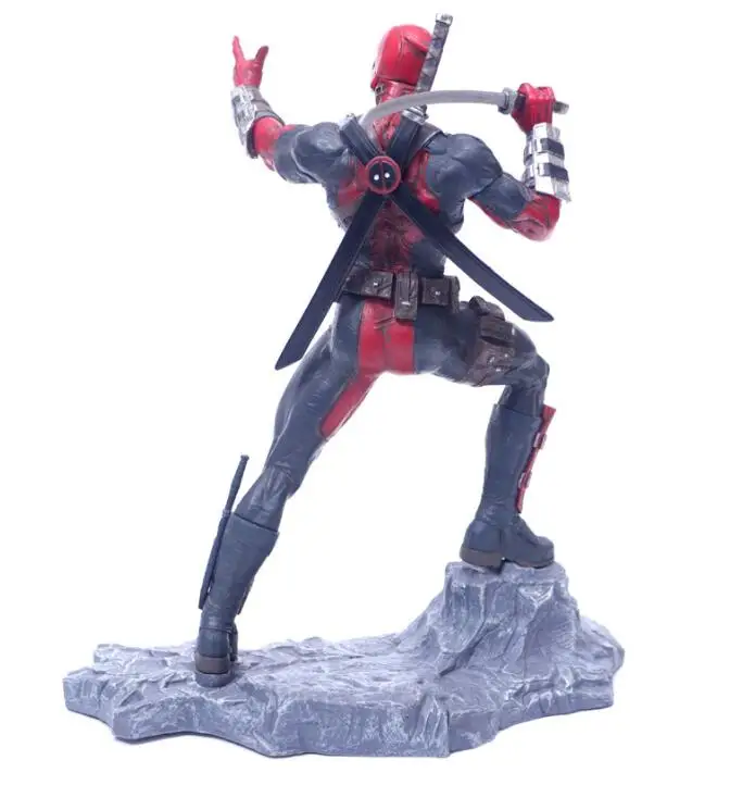 Marvel X-Men Дэдпул 1/6 статуя супер героя фигурка модель игрушки 26 см | Игрушки и хобби