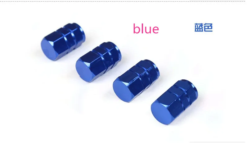 4 шт./лот автомобильный Стайлинг металлические колесные шины клапан 5 цветов для