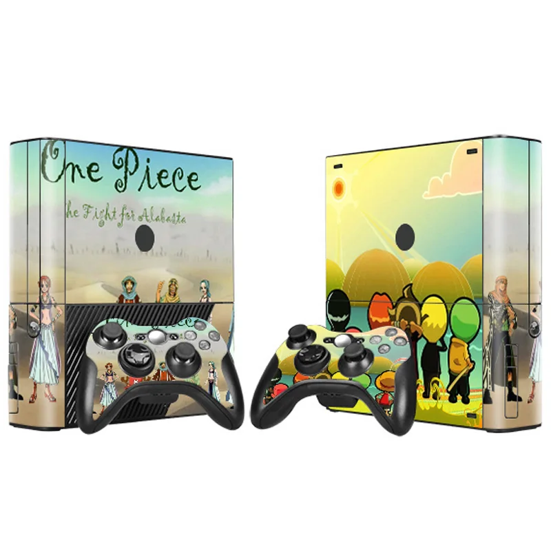 Наклейки для консоли Xbox 360 E и контроллеров Стикеры s Xbox360 Vinyl Аниме Luffy One