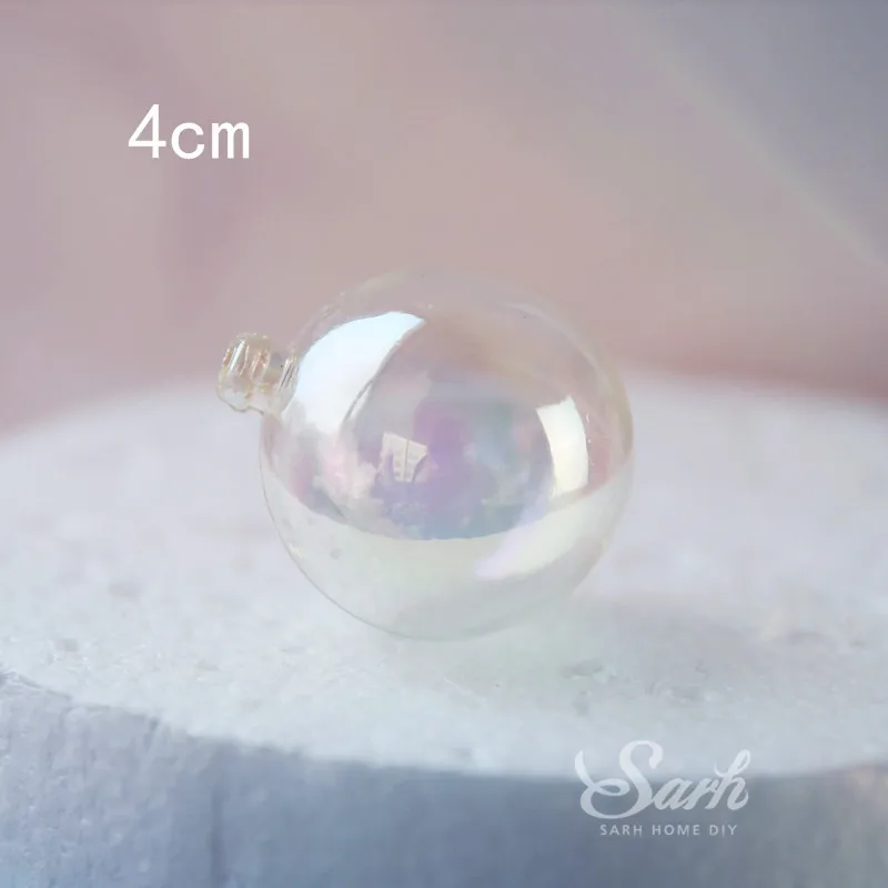 3pc 4cm laser balls Луна Звезда мечта торт Топпер Лебедь Ангел девушка украшение для свадьбы День Святого Валентина вечерние принадлежности с днем рождения прекрасный подарок - Цвет: 3pc 4cm laser balls