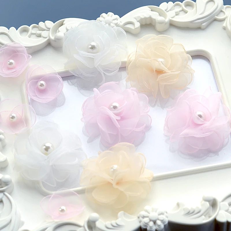 1 шт. шифоновая 3d-аппликация для свадебного платья | Дом и сад