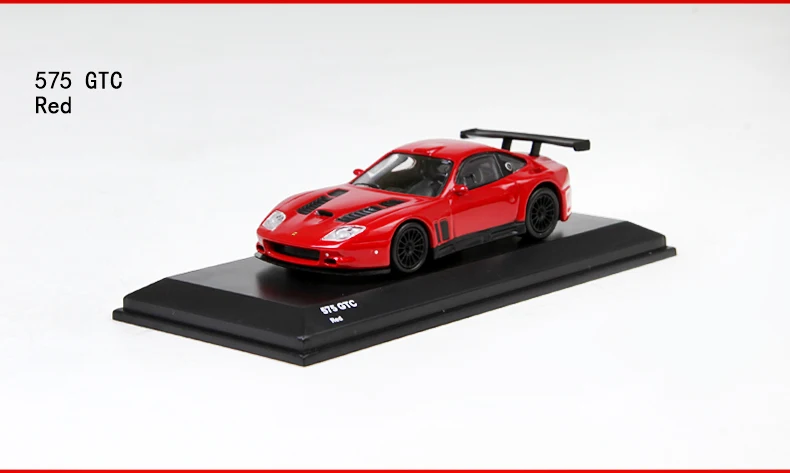 575 GTC RED 11 Стиль Кио sho 1: 64 Fer rari супер автомобиль бутик сплав автомобиль игрушки для детей Детские игрушки Модель оригинальная посылка - Цвет: 575 GTC RED