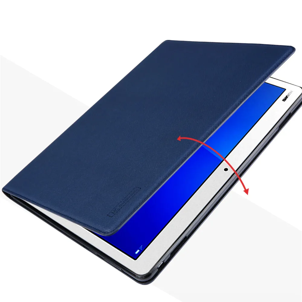 Смарт-чехол для huawei MediaPad M 3 Lite 10 Авто Режим сна/Пробуждение флип-чехол из