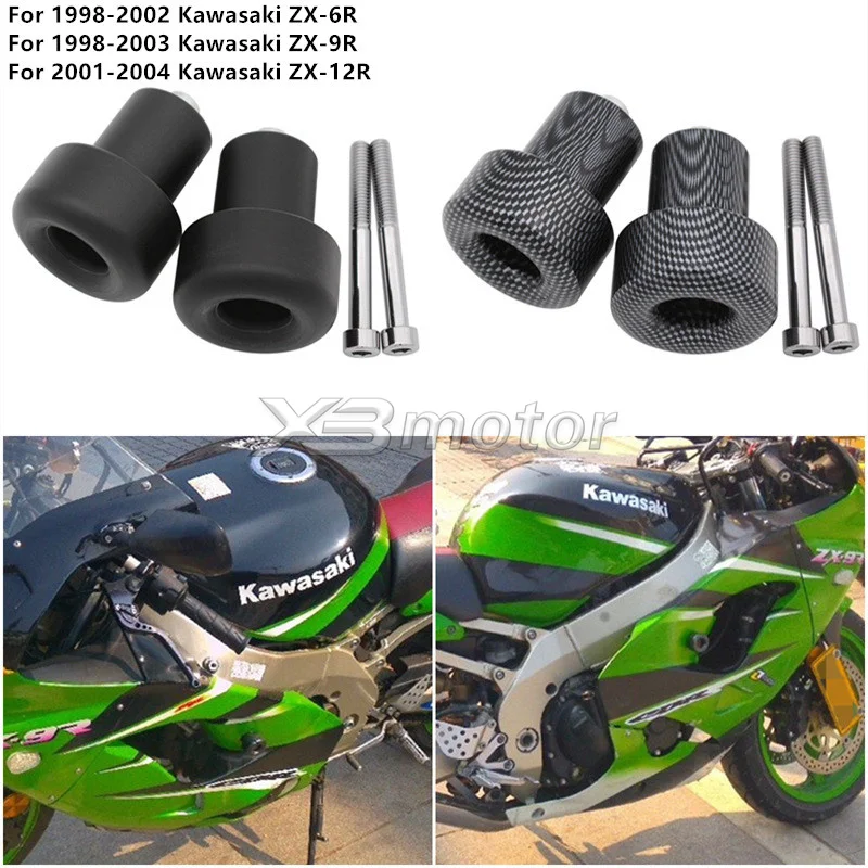 Мотоцикл Нет Cut Рамка ползунки аварии защита от падения для мотоциклов для Kawasaki Ninja ZX-6R ZX-9R ZX-12R ZX6R ZX9R ZX12R ZX 6R 9R 12R