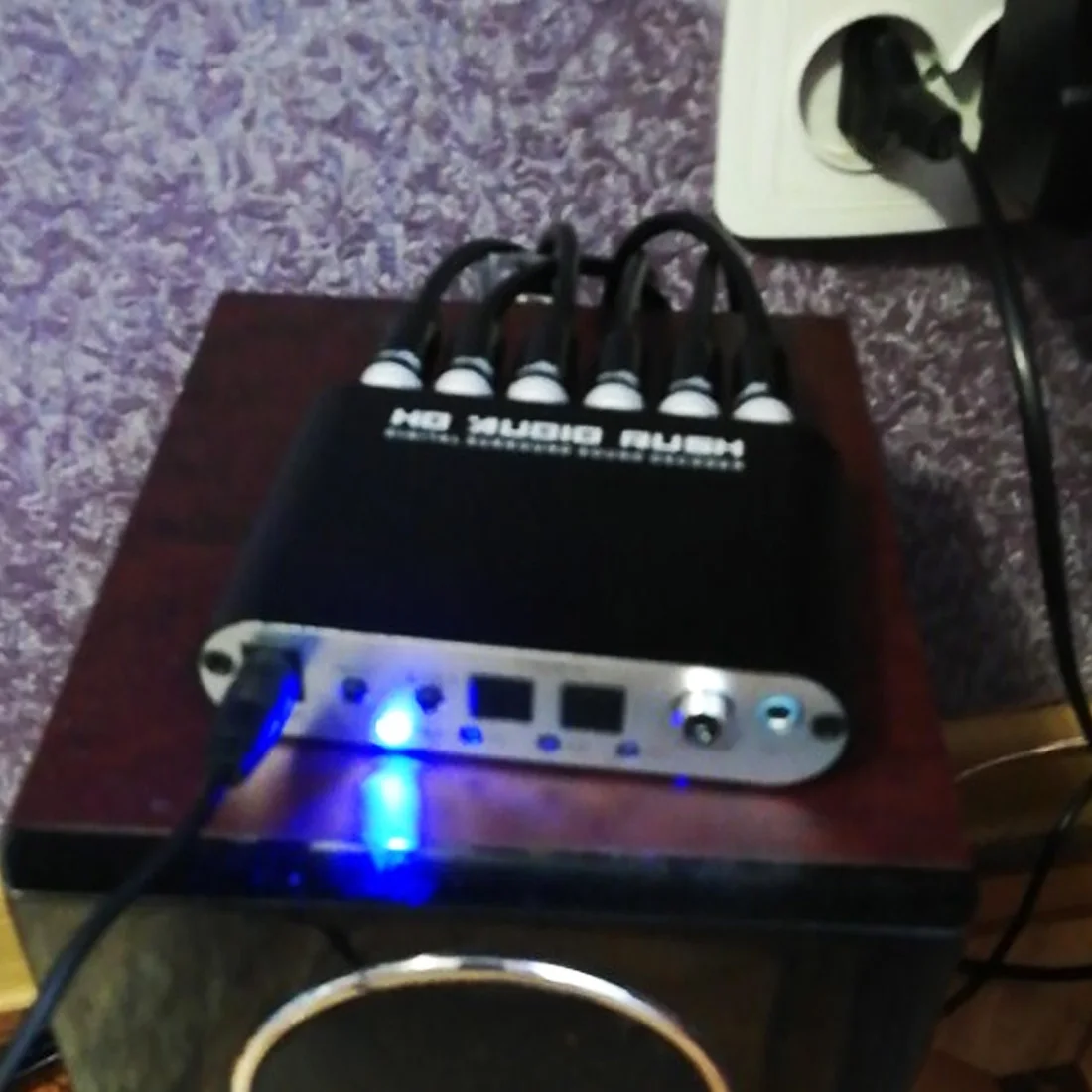 Цифровой и аналоговый аудио декодер Rush 5 1 AC3 оптический коаксиальный