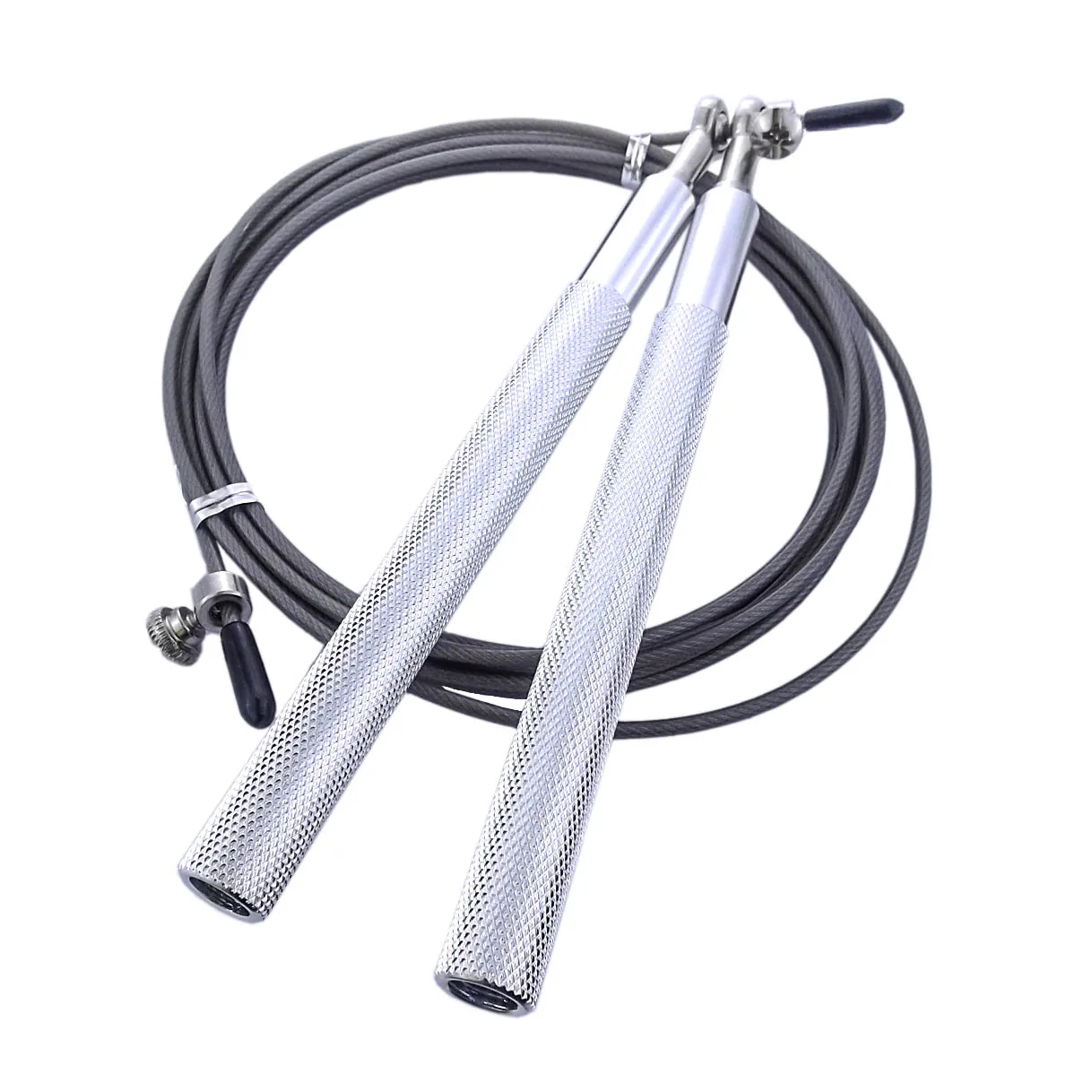 Скоростная Скакалка FDBRO для кроссфита стальная проволока регулируемая