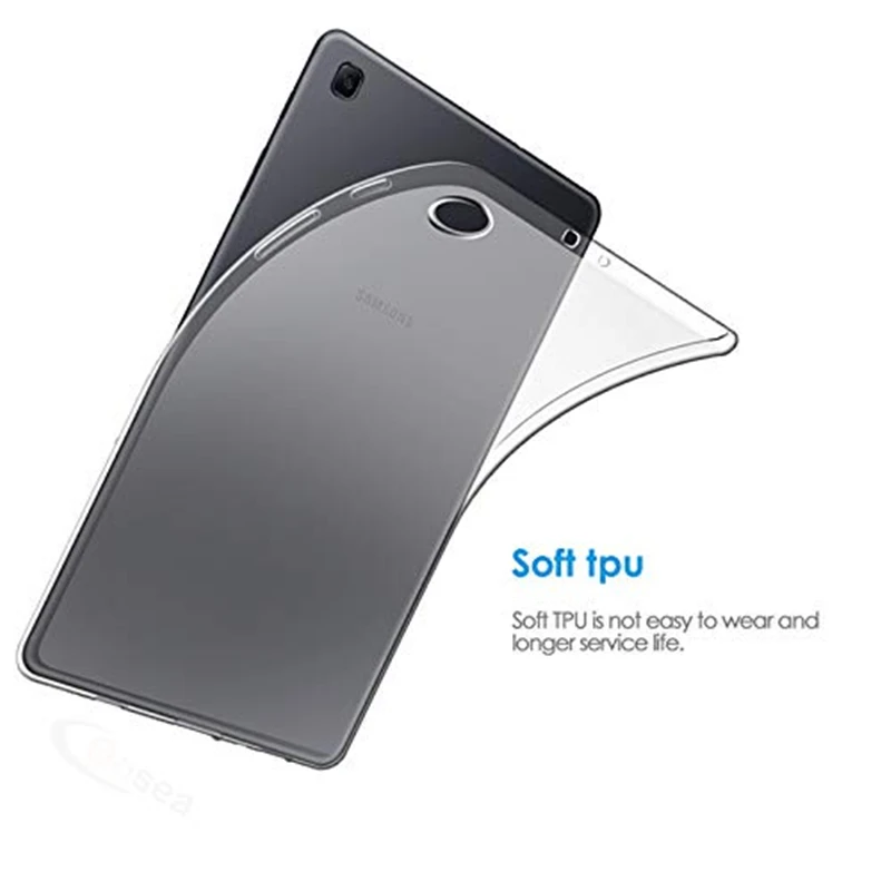 30 шт./лот для Samsung Galaxy Tab A 10 1 2019 ТПУ силиконовый чехол защитный T510 T515 | Компьютеры и