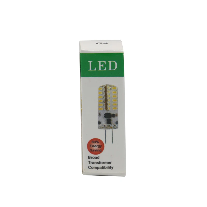 

SZYOUMY 10pcs/Lot New Arrival G4 24 Leds 3014 SMD Chip Led Silicon Lamp 1.5W DC 12V Non-Polar G4 Lampholder Bulb