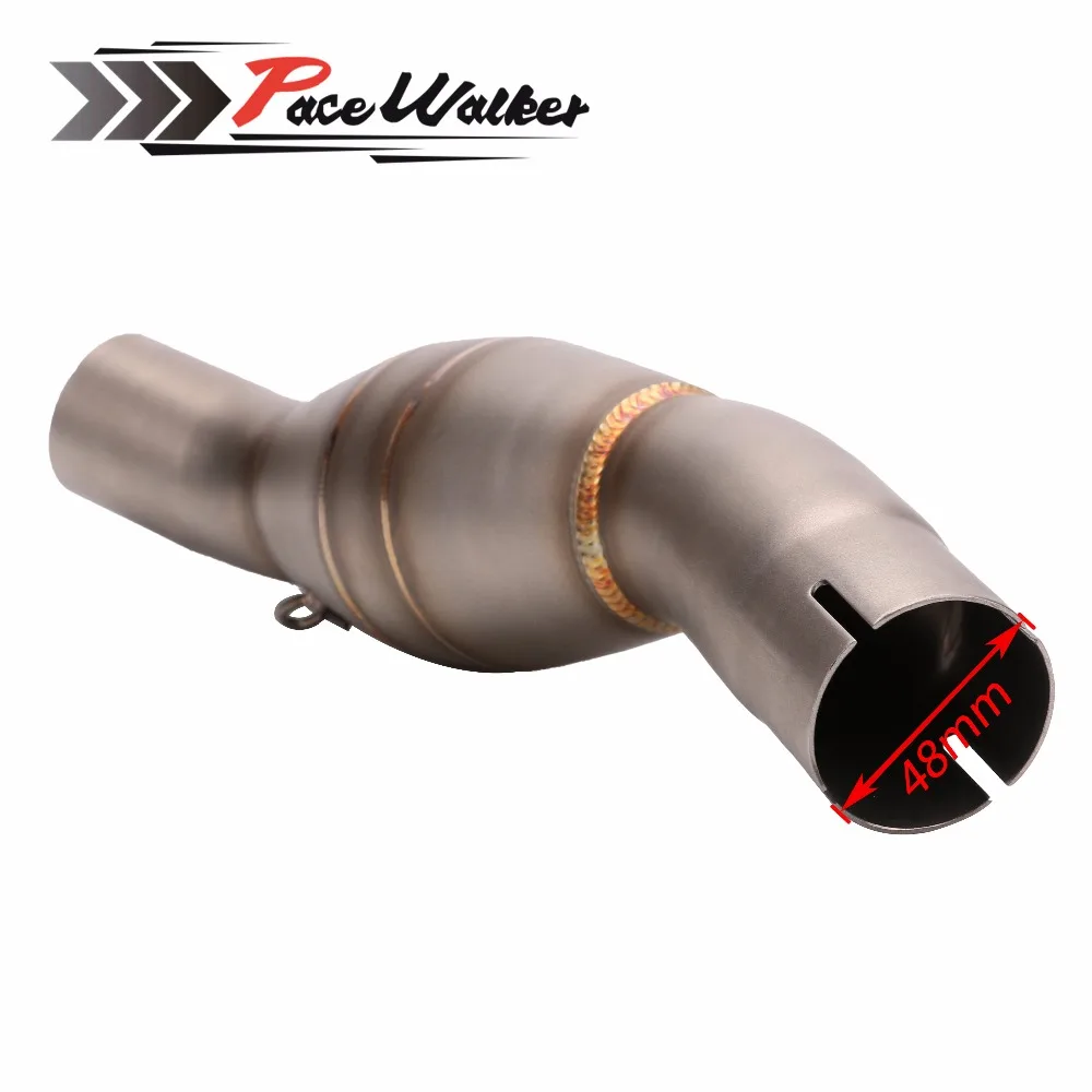 Motorcycle Benelli BJ300GS BJ300 Exhaust Muffler Mid Pipe 51mm Motorbike Link Escape | Автомобили и мотоциклы
