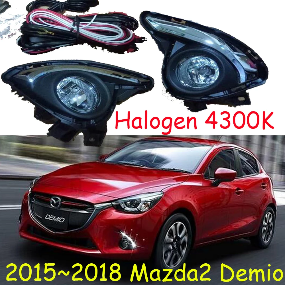 1 комплект противотумансветильник для Mazda 2 Mazda2 Demio 2015 2016 2017 2018 галогенные фары s