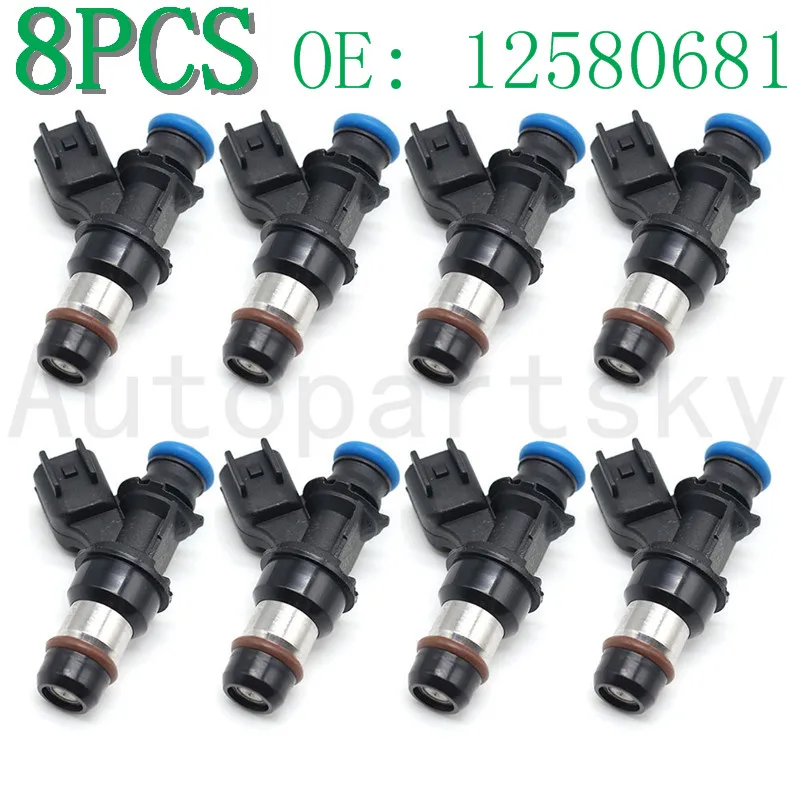 8 шт Быстрая доставка OEM 12580681 для Delphi 2004-2010 Chevy GMC 4 5 3 6 0 2 топливный инжектор с