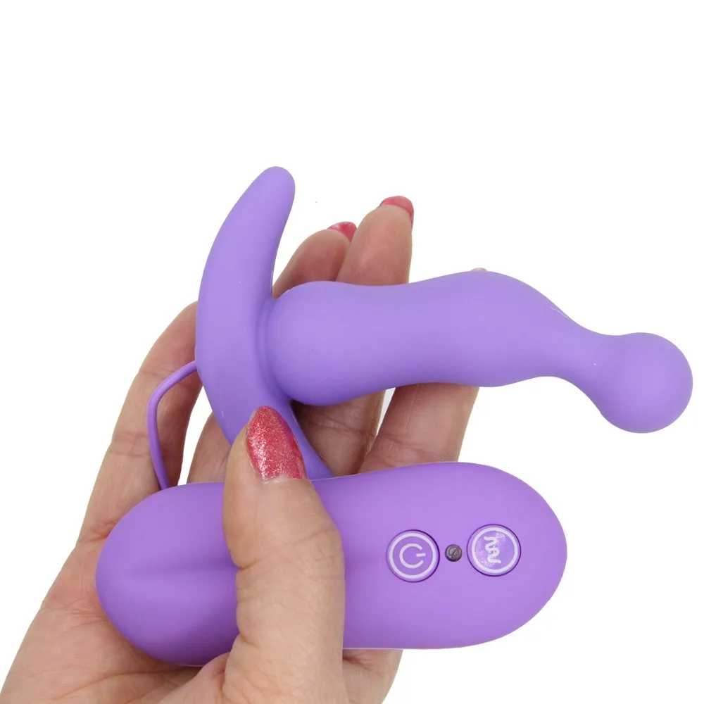 Dingye Вибратор Анальная пробка простаты Массажер Пробка-вибратор простата