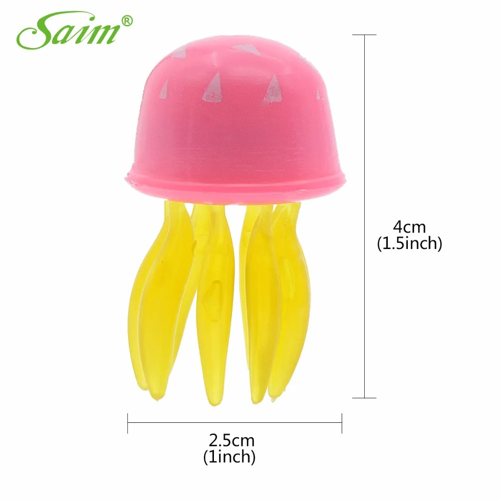 5 шт. искусственные Медузы для аквариума 1 дюйма|fish tank jellyfish|decoration fish tankaquarium resin |