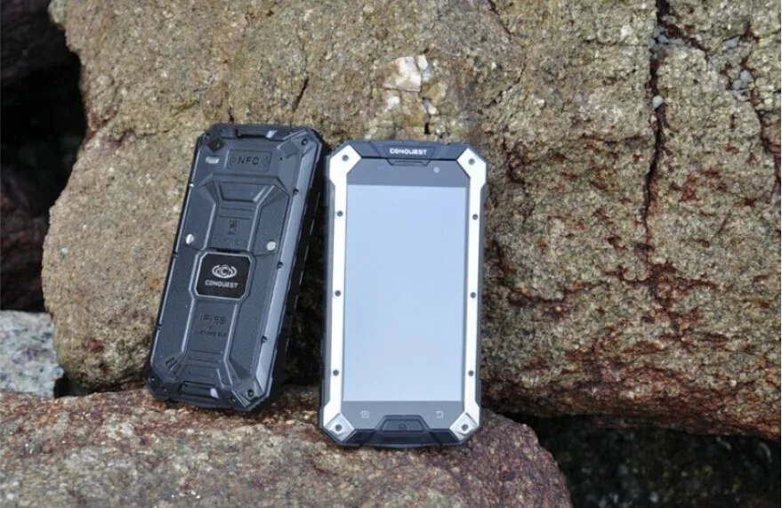 Conquest S6 обновленная версия Прочный Android водонепроницаемый телефон 6000 мАч MTK6735 четырехъядерный " 3 Гб ram 32 ГБ rom CAT 4G LTE FDD