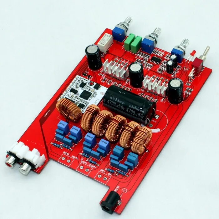 DC18 24V 4A TPA3116 2 1 канальная Плата усилителя Bluetooth (100 Вт + 50 * 2)|bluetooth amplifier board|amplifier