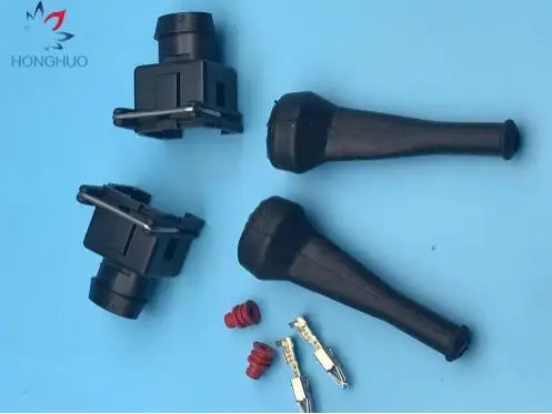 

Автомобильный топливный инжектор EV1 2 Pin, разъем EFI, водонепроницаемый Электрический проводной штекер 1jz ev6 ev14 для инжекторов Tyco Lucas и Bosch