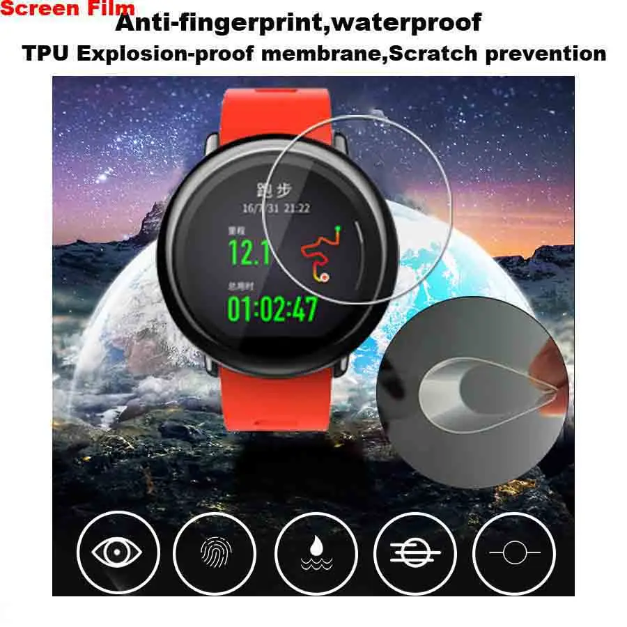 7/лот для Xiaomi Huami Amazfit Pace ремешок часов браслет силиконовый Pulsera Correa Band защитный