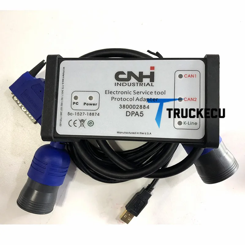CNH DPA5 новые голландские электронные сервисные инструменты EST 380002884 чехол +