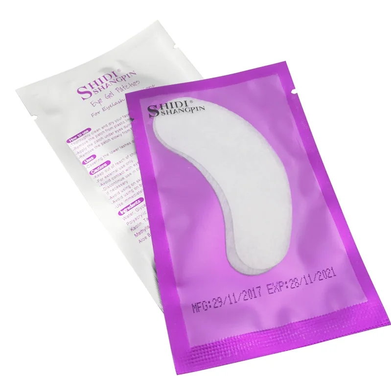 5 pairs purple 2 5/10 пар накладки для ресниц под накладки для глаз индивидуальные Бумажные накладки для наращивания ресниц накладки для глаз наклейки накладки для ресниц EP - Длина: 5 pairs purple 2