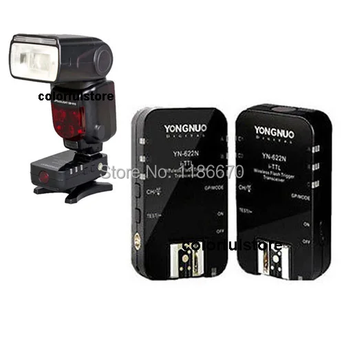1/8000s 2 4 GHz YongNuo YN-622N YN622N YN-622 YN622 N YN 622 622N Беспроводной TTL триггер трансивер для