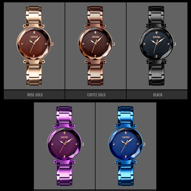 

Quartz Women Watches Elegant Top Brand Luxury Female Clock Hour Ladies Watch For Girls Fashion Wristwatch reloj mujer 2018 SKMEI