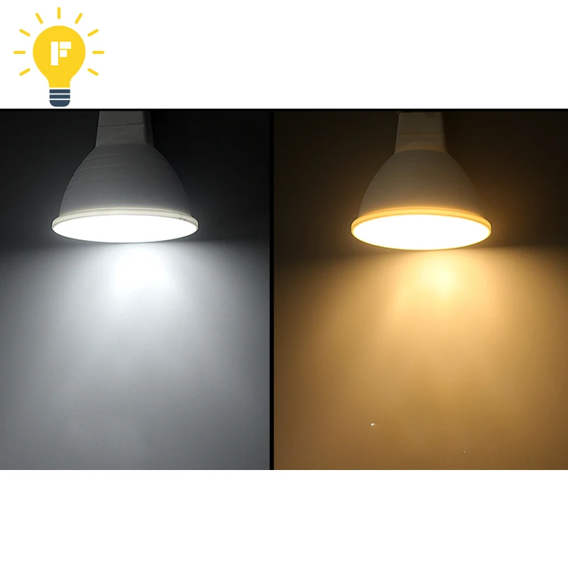 GU10 E27 E14 Светодиодная лампа 9 Вт 220 В GU Lampada MR16 DC12V светодиодная конденсаторная