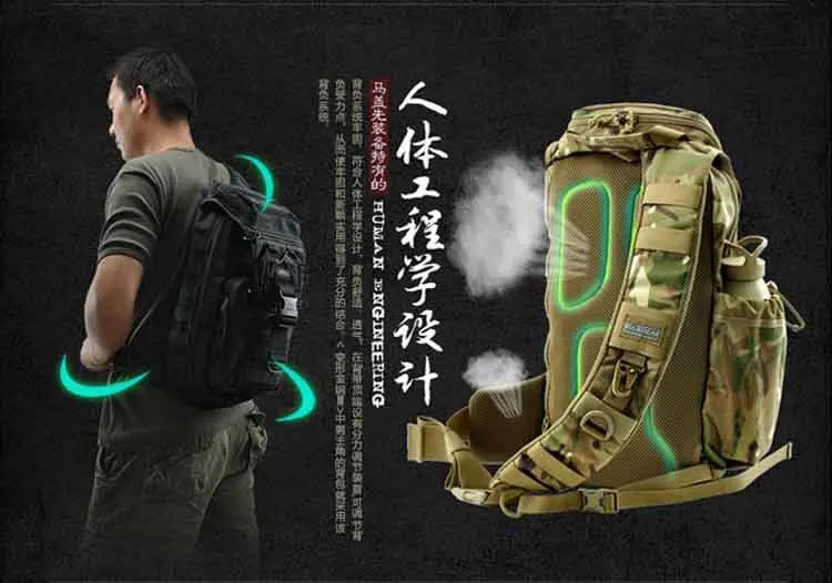 Подлинная Maxgear 0431 1000D Водонепроницаемый Нейлон EDC Тактический Гидратации