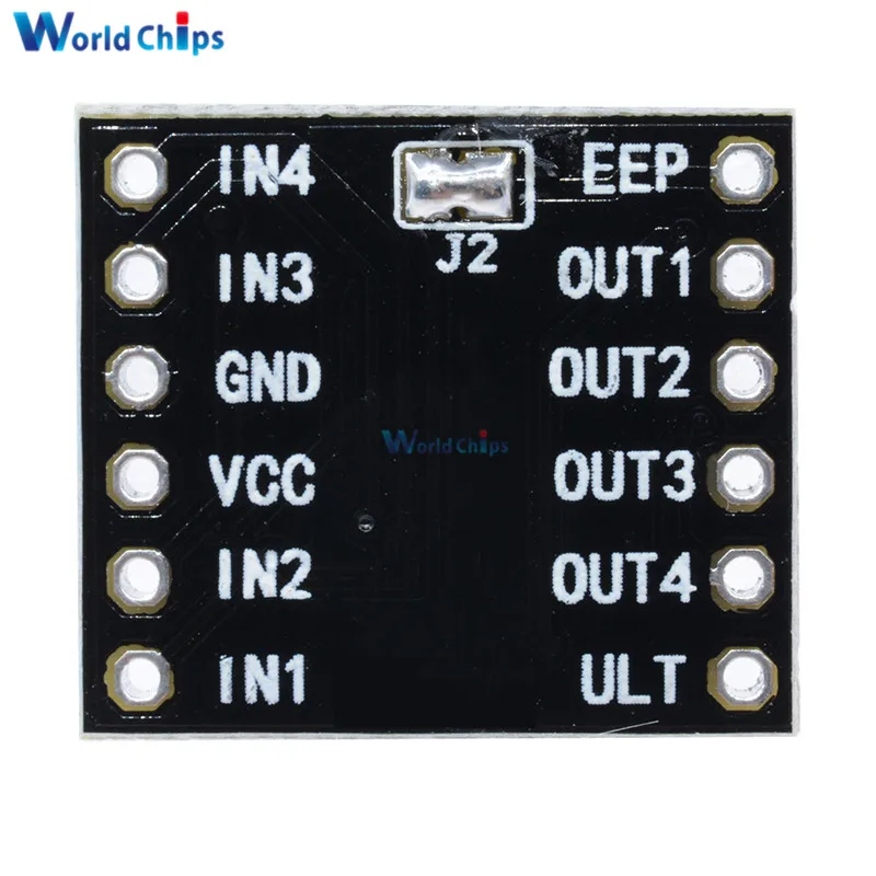 DRV8833 двухканальный модуль драйвера двигателя постоянного тока плата 1.5A 3 в-10 в