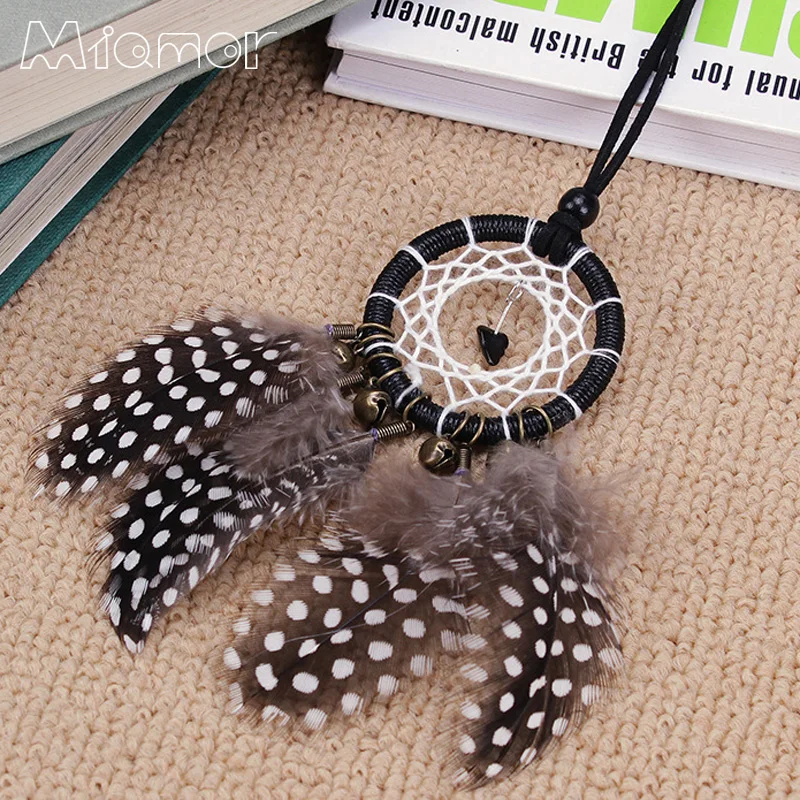 MIAMOR маленькие бронзовые колокольчики Ловец снов и подвесные Автомобильные