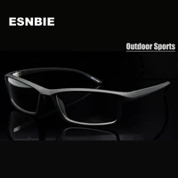 esnbie new tr90 plastic flexible clear lens glasses frame men 6 base prescription eyeglasses frames cadre de lunettes pour homme