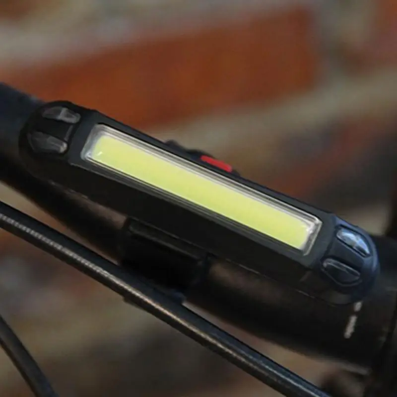 Велосипед задний фонарь USB Перезаряжаемые велосипед хвост сзади ночного Велоспорт безопасности Предупреждение свет ночного езда на велосипеде аксессуары#928