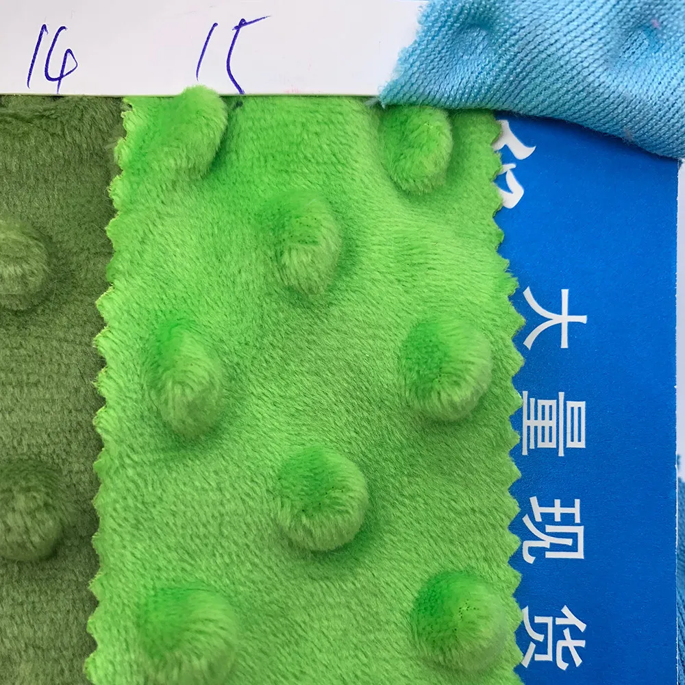 15 ZYFMPTEX 30 цветов супер мягкая ткань в мелкий горошек для метр ручная работа шитье одеяло материал антипиллинг плюшевая ткань экологически чистая - Цвет: 15
