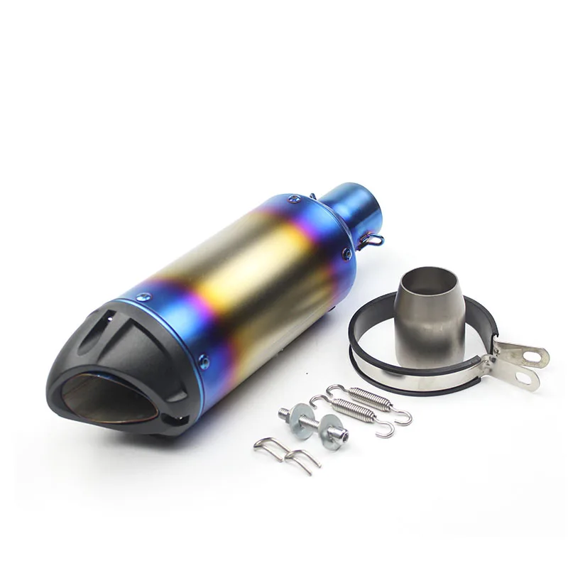 Akrapovic выхлопная мотоцикл трубы глушителя Racing Escapamento Para мото Universel 51 мм для msx125 gsr 750