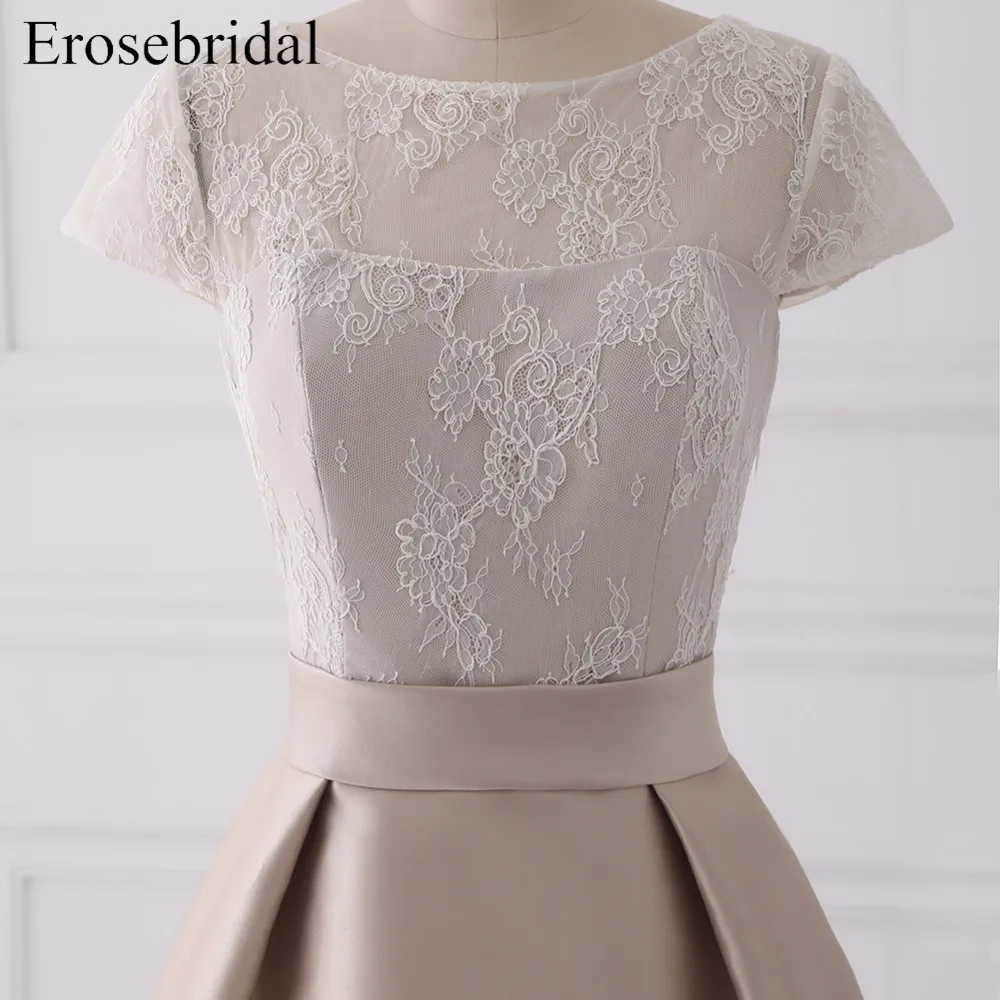 Короткие свадебные платья Erosebridal по дешевой цене большого размера с кружевным