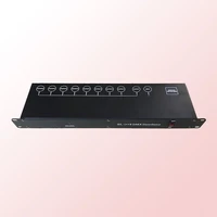 dj stage light controller dmx512 splitter dmx light signal amplifier splitter 8 way dmx distributor for stage equipments