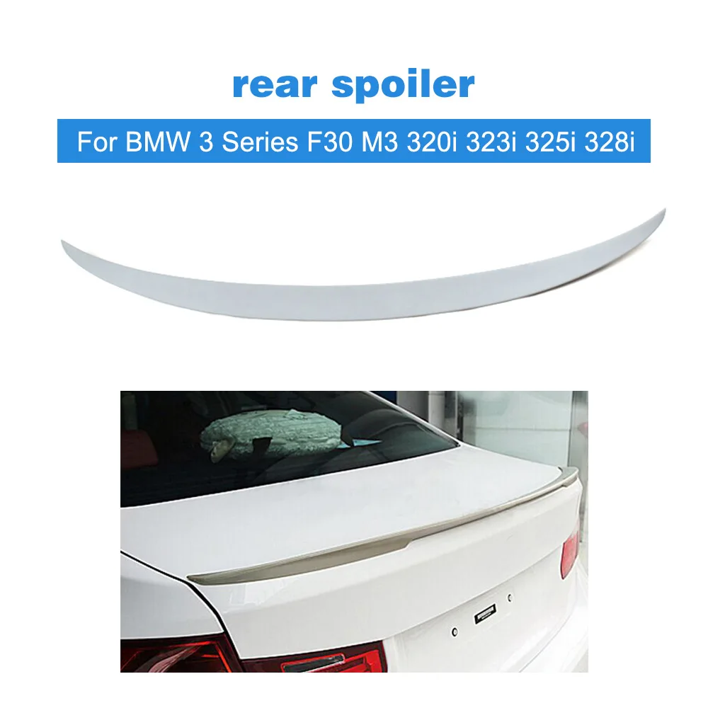 Багажник загрузки спойлер крыло губы неокрашенные подходят для BMW 3 серии F30 M3 320i