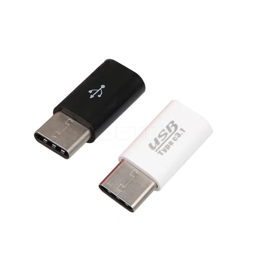 Переходник с USB 3 1 Type C папа на Micro мама коннектор для Macbook Samsung s8 Huawei p10 p9|Переходники