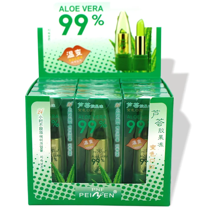 Увлажняющая и питательная помада для губ меняющая температуру из натурального