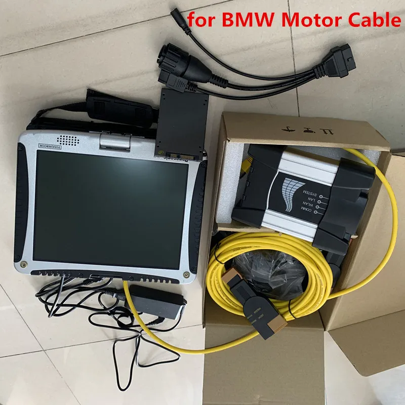 2021 для bmw Мотоцикл инструменту диагностики icom next 4in1 с ноутбуком cf 19 программного