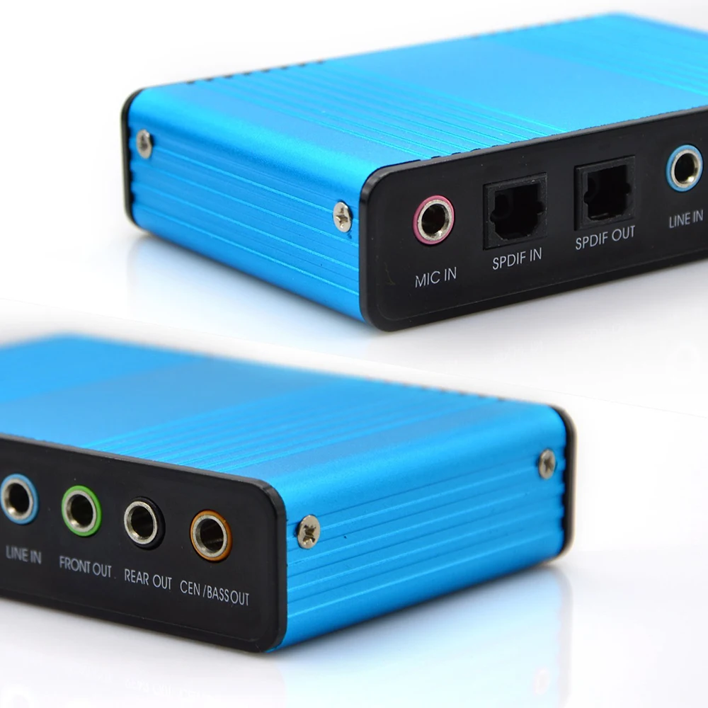 USB 2 0 канал 5 1 оптическая S/PDIF Toslink аудио Звуковая карта внешний адаптер конвертер