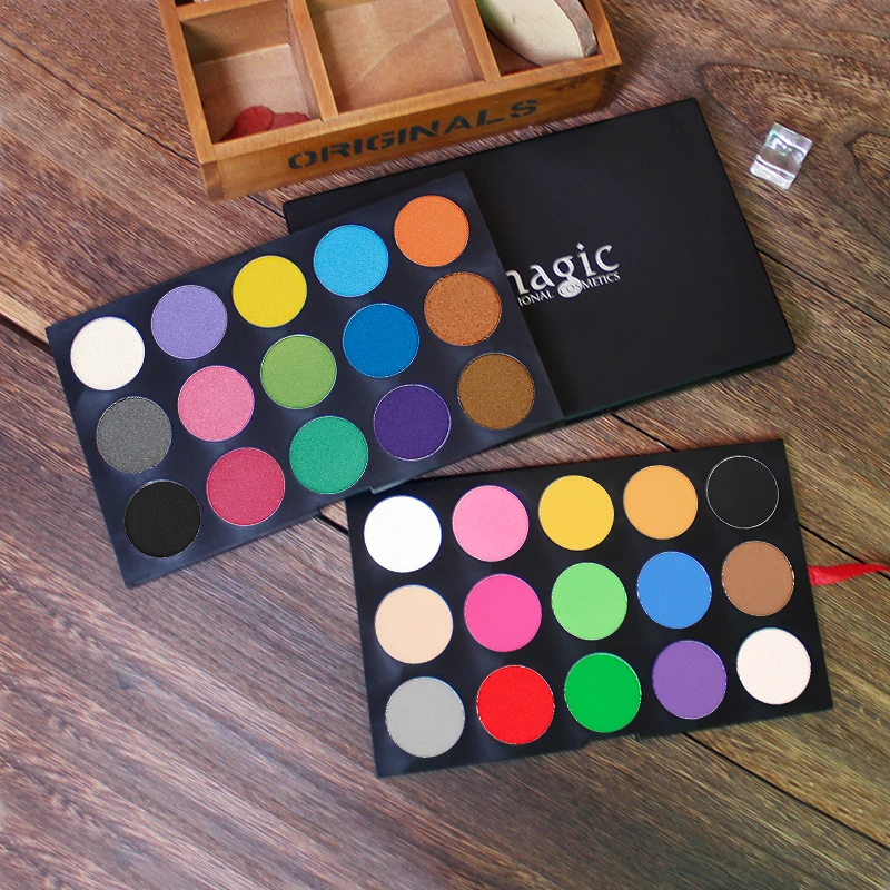 IMAGIC 30 цветов Тени для век Палитра Профессиональные мерцающие матовые тени Пудра