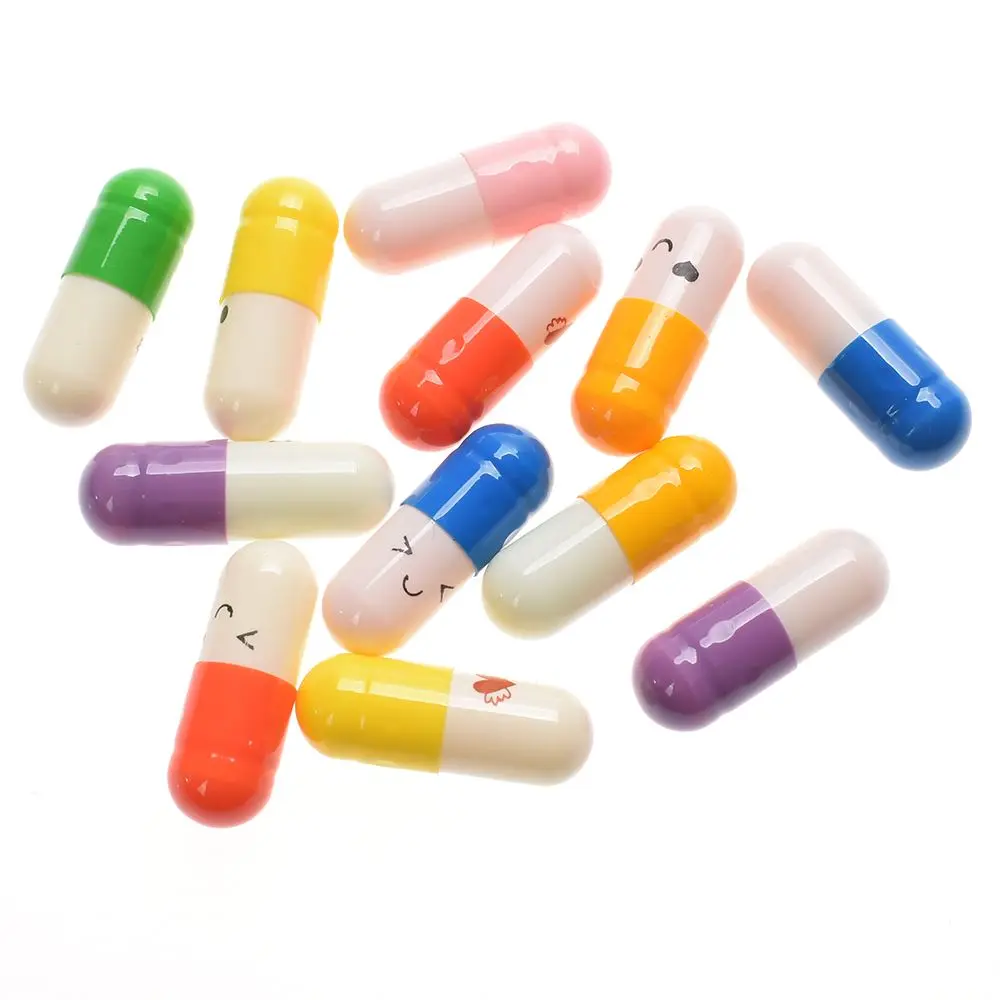 50 Pcs Mini Love Pill With Roll Paper Blank Notes Message In A Bottle Capsule Letter Full Clear Wish Bottle For Party Gift Xmas sparks n message in a bottle послание в бутылке
