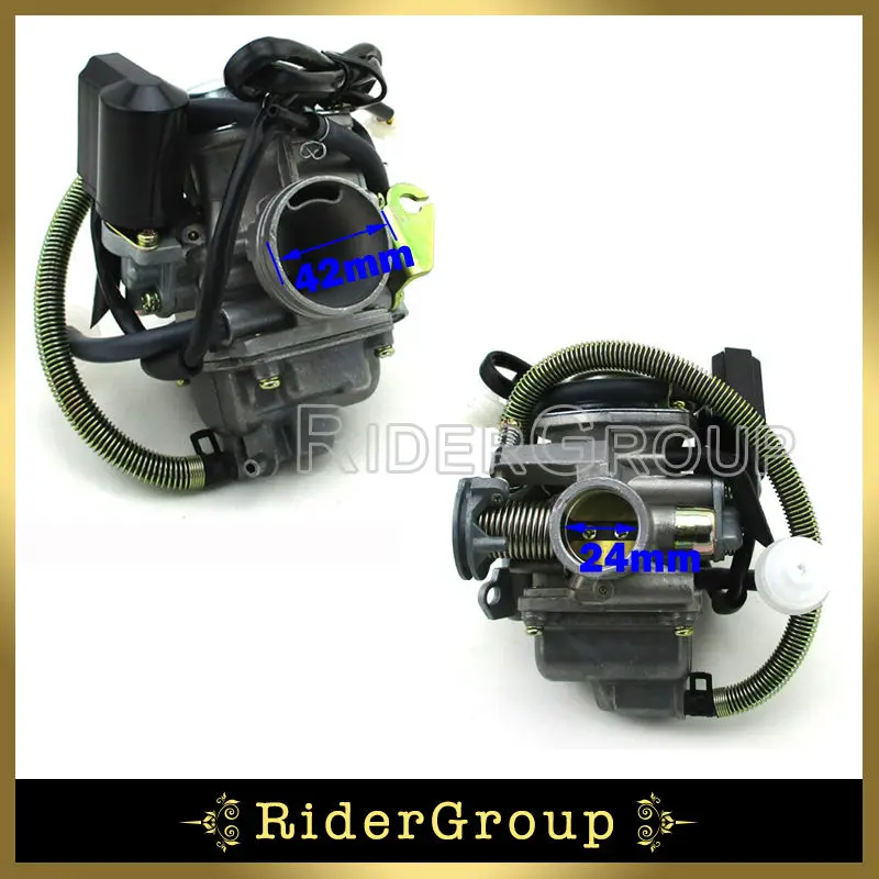Карбюратор 24 мм для PD24J винтажный скутер Baja SC150 SC125 150cc GY6 150 Johnway|24mm carb|carb 24mmgy6 carb |