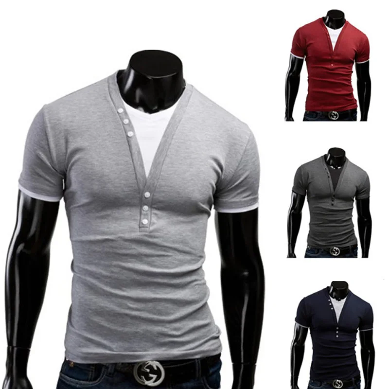 Модные мужские футболки мужская футболка больших размеров Homme летние с коротким