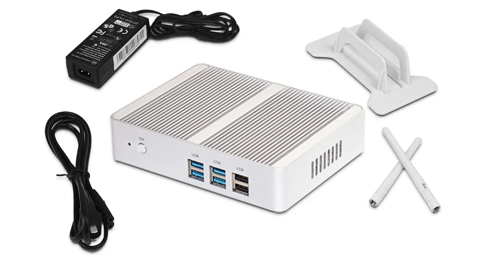 Intel celeron n3150 безвентиляторный mini pc настольный компьютер tv box windows 10 неттопов Окна 8