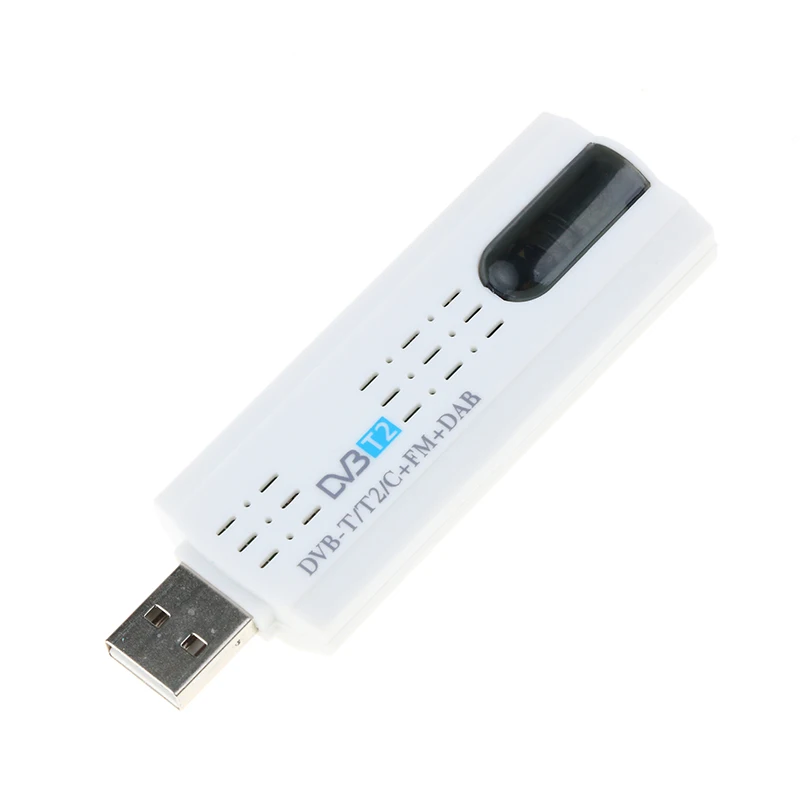 Цифровой спутниковый ТВ тюнер Kebidumei DVB T2 USB для приёмника с антенной и пультом