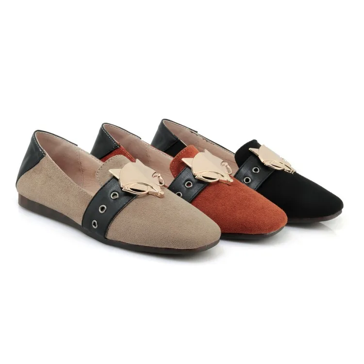 Весна 2018 г. Новые тонкие туфли для отдыха с металлическим украшением квадратный