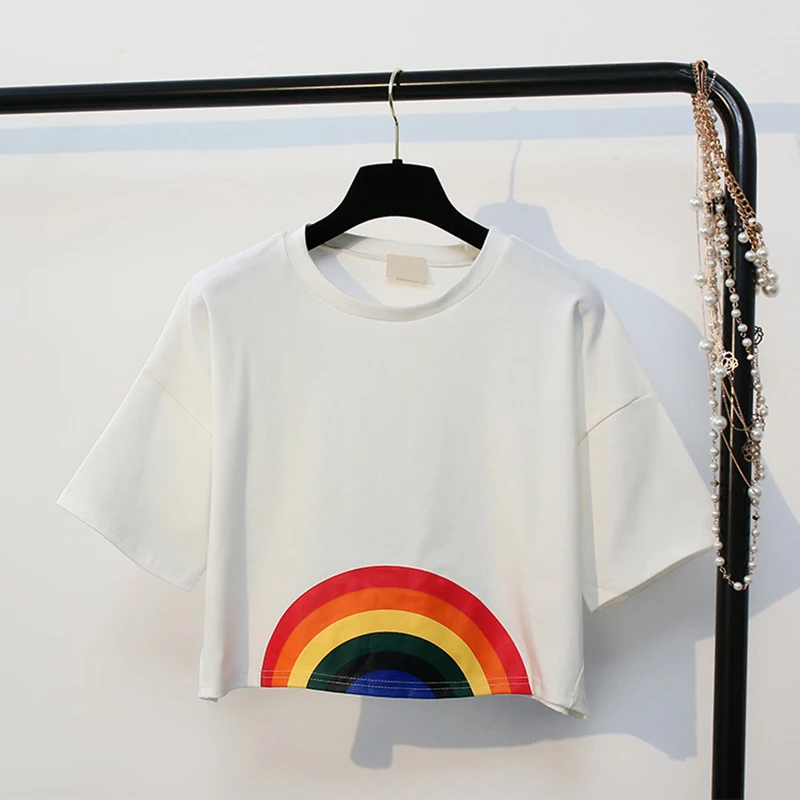Женская футболка с рисунком единорога и собаки|t shirt women|tshirt womenharajuku t |