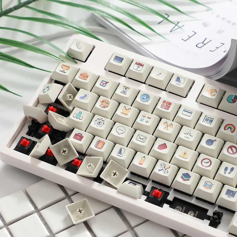 Крутая Jazz краска Сублимация pbt DSA профиль личный колпачок для механической