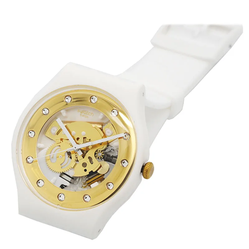 Часы swatch Perspective серии кварцевые мужские и женские часы SUOZ148|Кварцевые часы| |